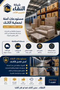 أين اخزن اثاث منزلي