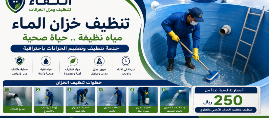 سعر تنظيف الخزان